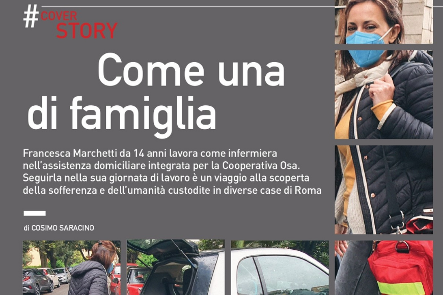 Come una di famiglia: la giornata di Francesca, infermiera dell’ADI OSA
