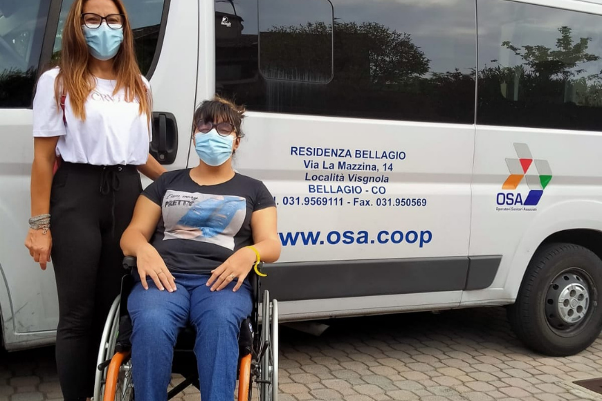 Storia di Alessandra, sostenuta da OSA nel suo viaggio a Milano verso la speranza