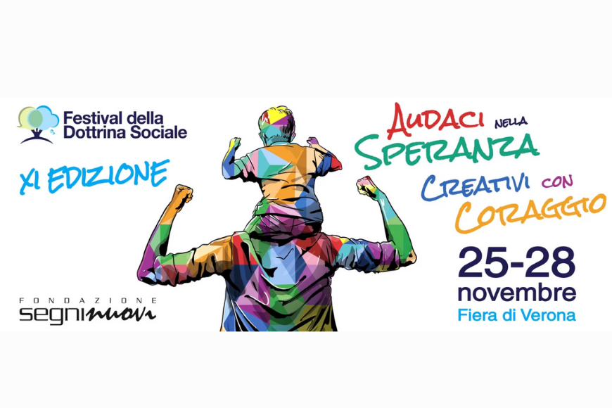 “Audaci nella speranza, creativi con coraggio”: Giuseppe Milanese al Festival della Dottrina Sociale