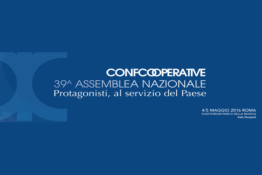 4-5 maggio Assemblea nazionale Confcooperative per scrivere il futuro