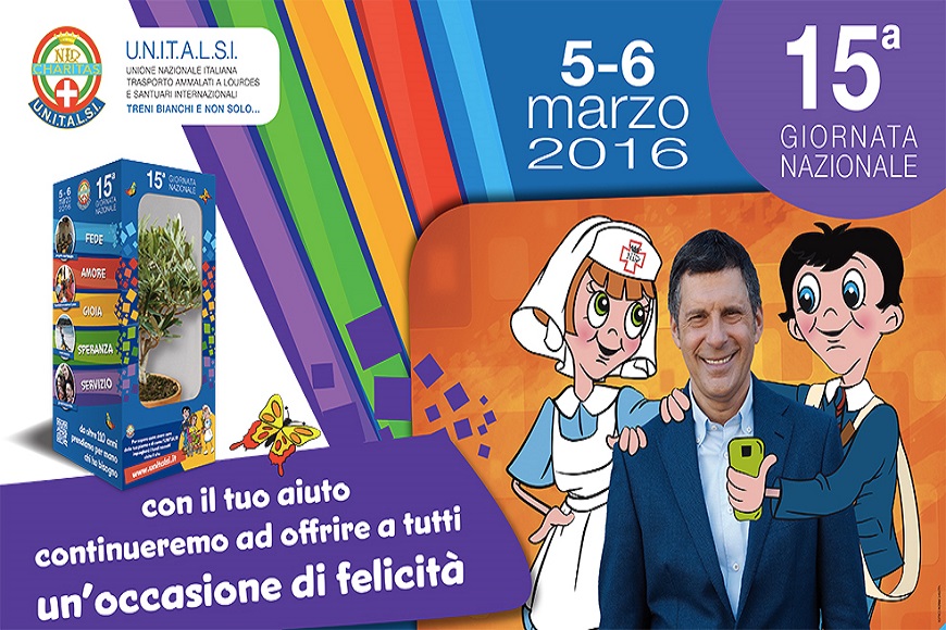 5 e 6 marzo XV Giornata Nazionale UNITALSI per sostenere i più fragili