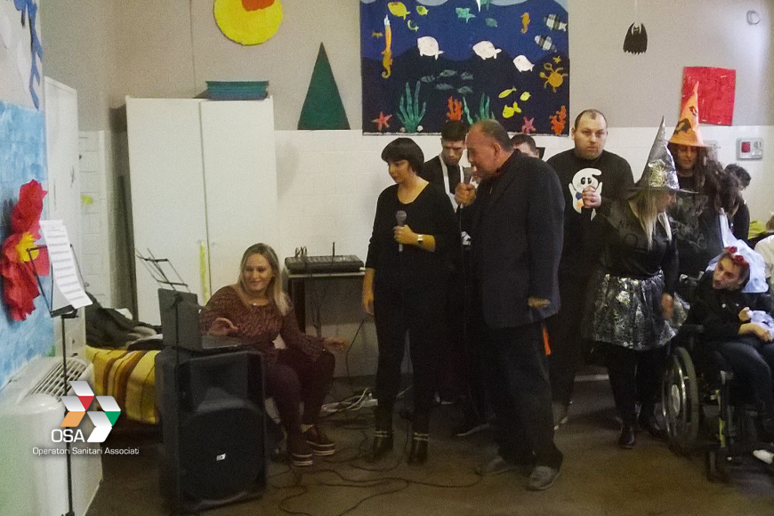Al Centro Luca Malancona una festa di Halloween inclusiva
