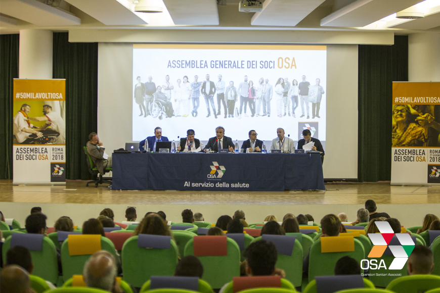 Al via il percorso assembleare OSA 2019