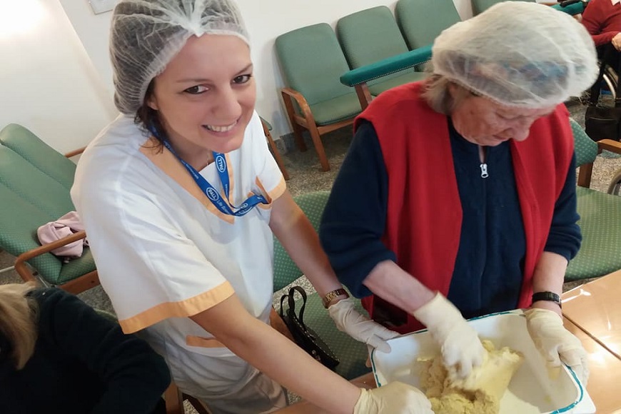 Al via il progetto Mani in pasta alla Residenza Bellagio