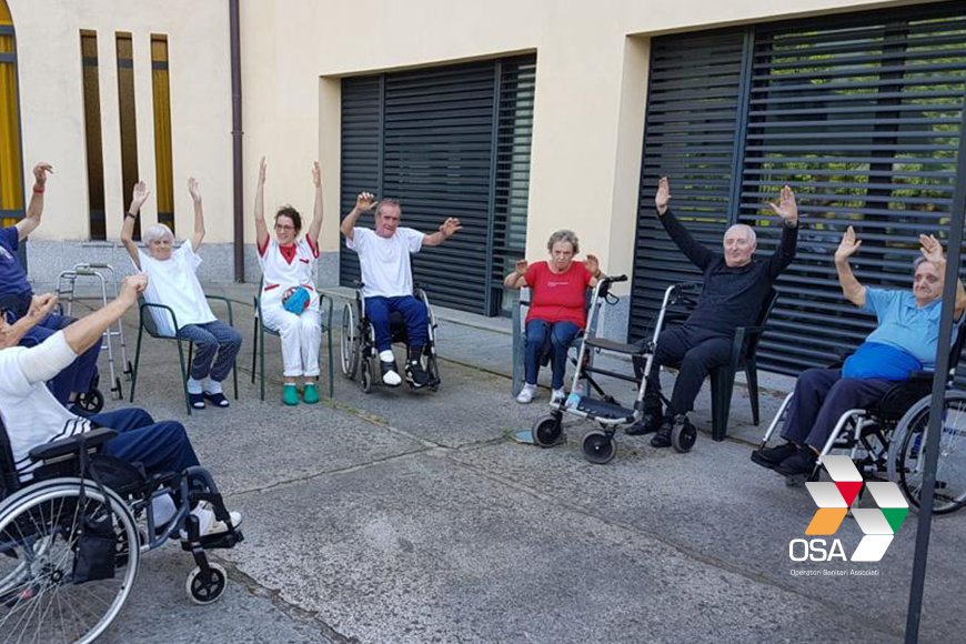RSA Bellagio, fisioterapia per curare non le malattie ma le persone