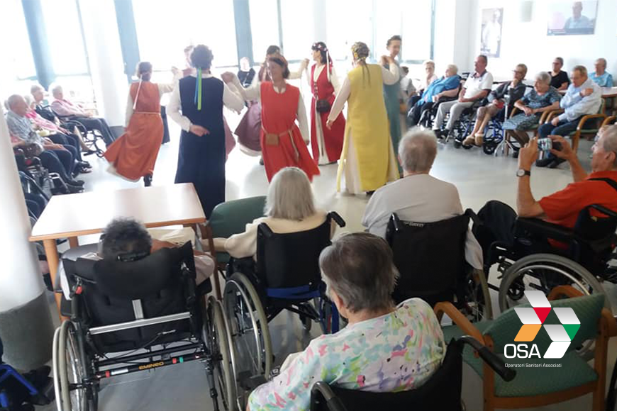 Alla RSA Bellagio l’estate è all’insegna del divertimento
