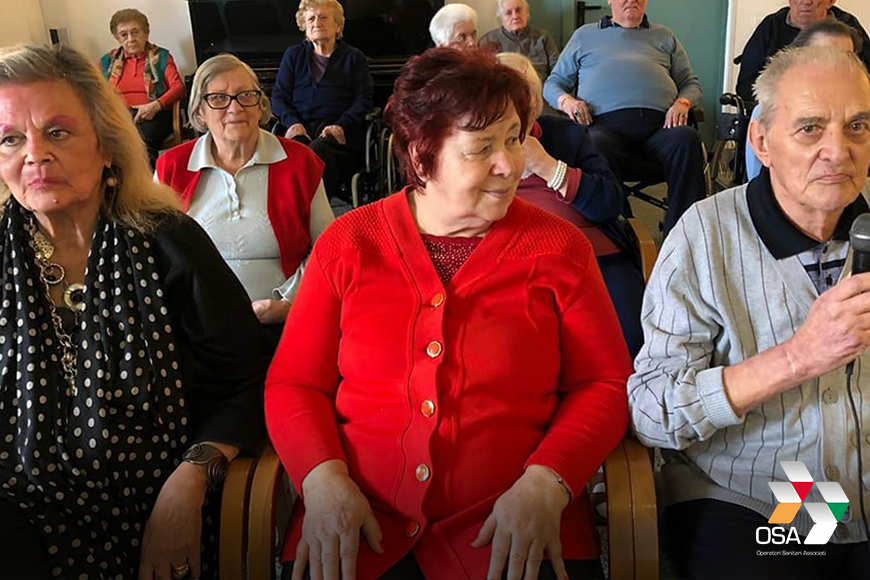 Alla RSA Bellagio la musica per allenare la mente e divertirsi insieme