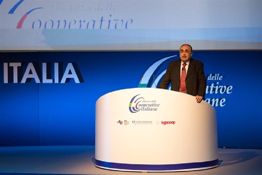 Alleanza Cooperative, Gardini riconfermato presidente