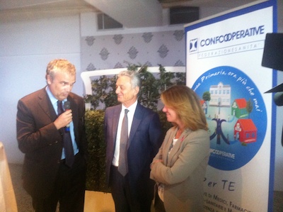 Assistenza primaria e cooperative: confronto tra il ministro della Salute Lorenzin e Giuseppe Milanese presidente FederazioneSanità