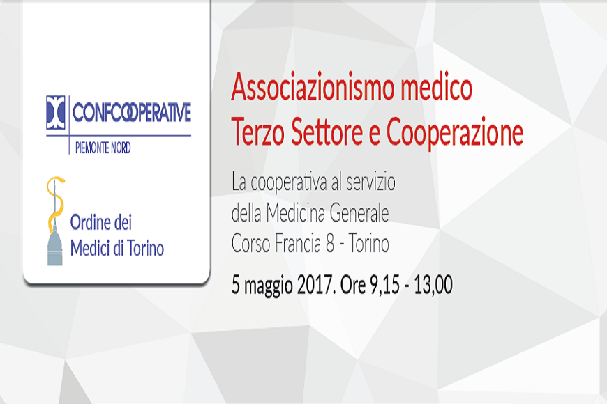 Associazionismo medico e terzo settore, il convegno a Torino
