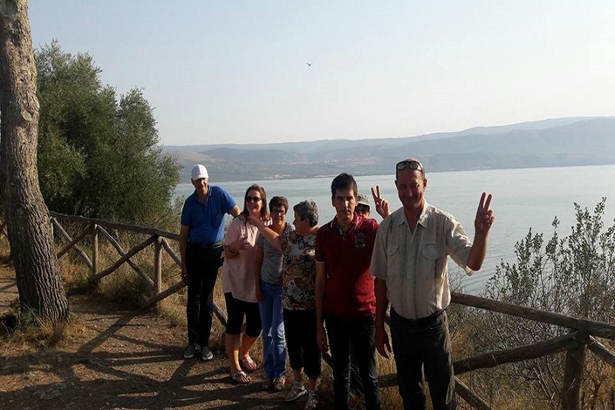 Gli ospiti del CRAP OASI in visita al Crocifisso di Varano