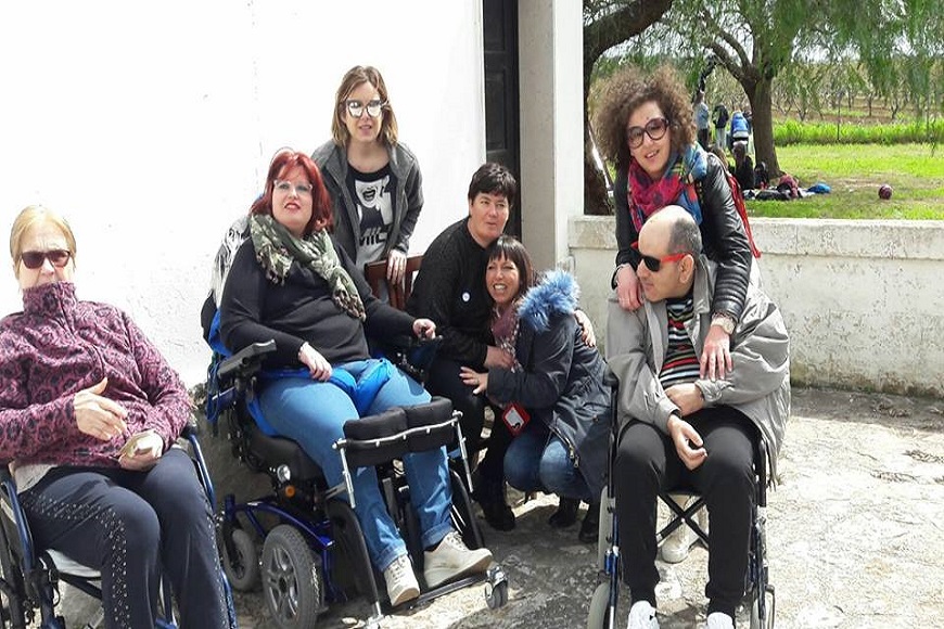 Gli ospiti della RSSA Mesagne al Santuario della Madonna della Grazia