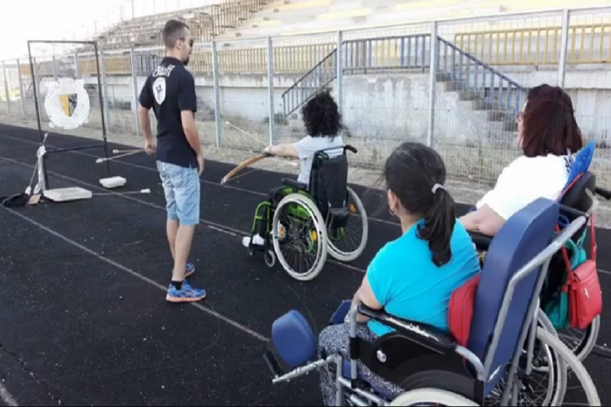I ragazzi di Casa Melissa si allenano per il Paratorneo dei Rioni