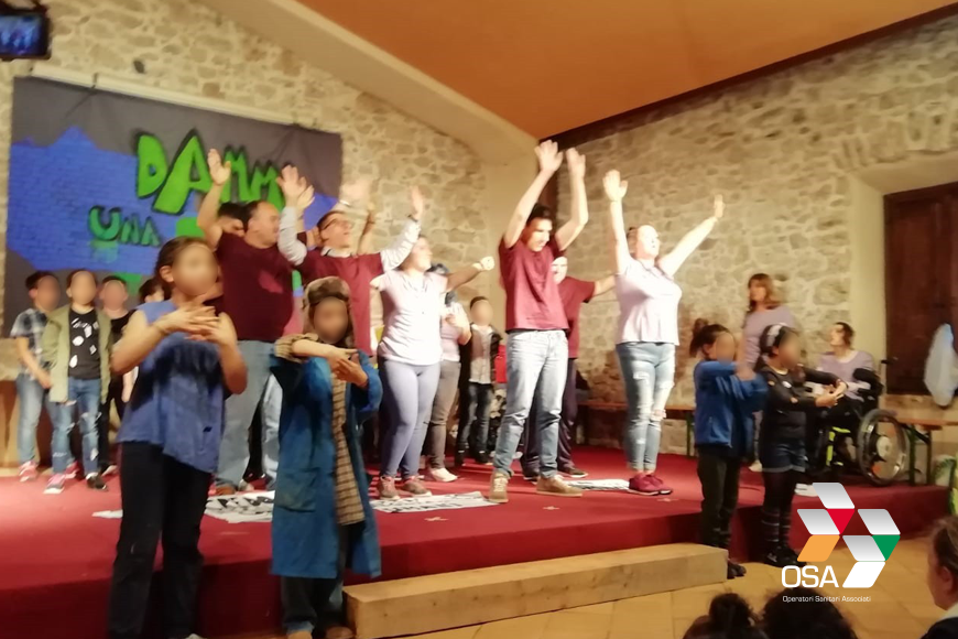 I ragazzi del Centro OSA â€˜Luca Malancona’ e il teatro delle emozioni
