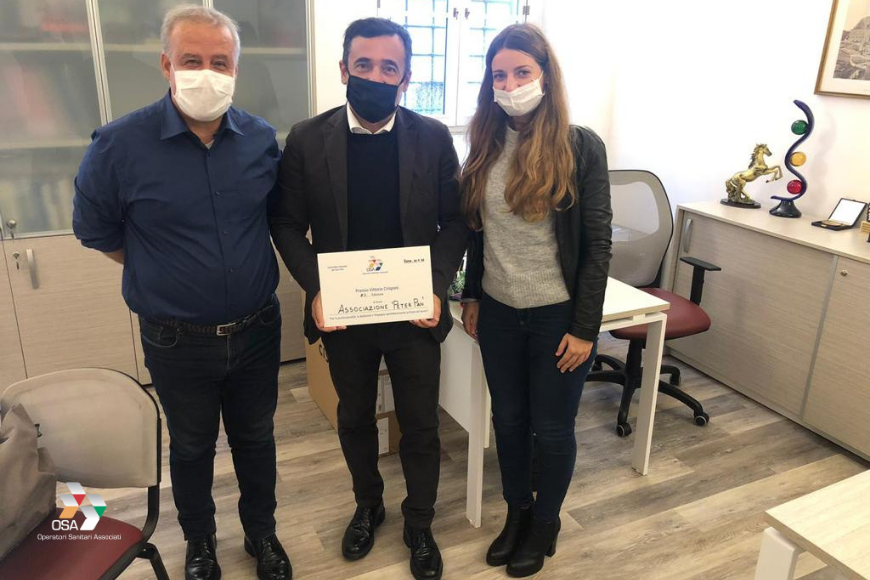 Il gesto di cuore degli operatori della Divisione Sociale OSA