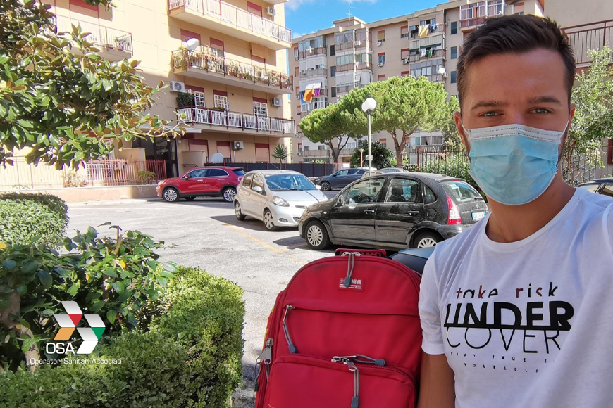 Il mio lavoro nelle case degli assistiti palermitani