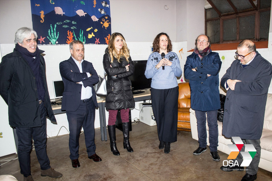 L’Assessore Troncarelli visita il Centro â€œLuca Malanconaâ€ gestito da OSA