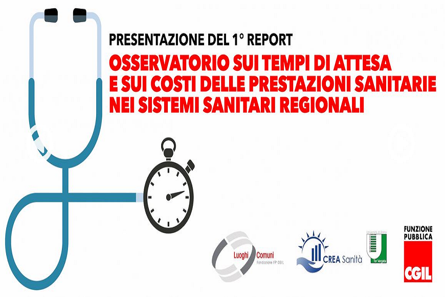 Lista d’attesa lunga 65 giorni per una visita nella sanità  pubblica