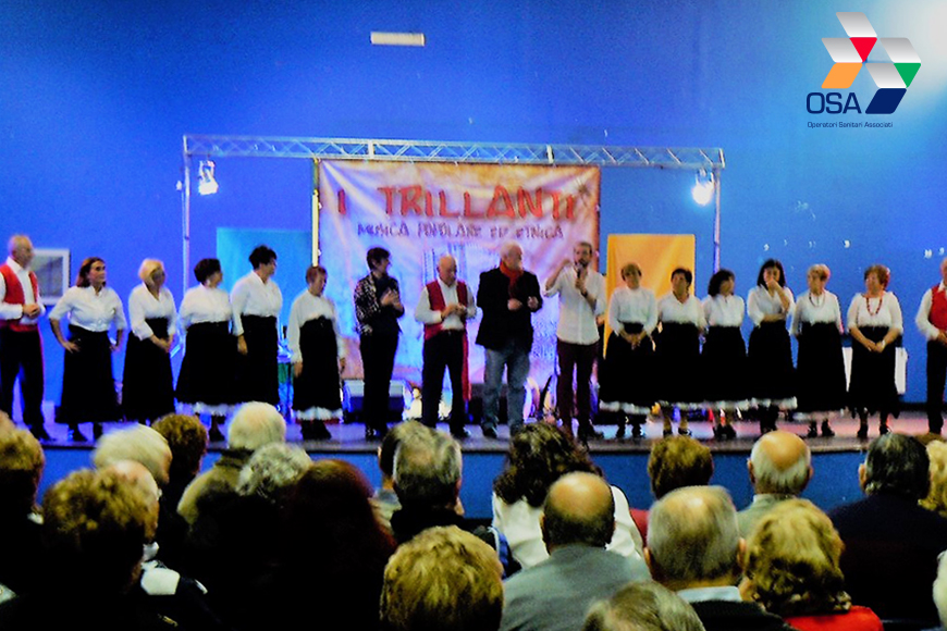 Musica e balli popolari per i Centri sociali anziani OSA di Frosinone