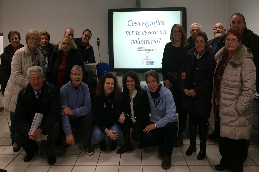 Nontiscordardimé senior, quarto incontro formativo per i volontari