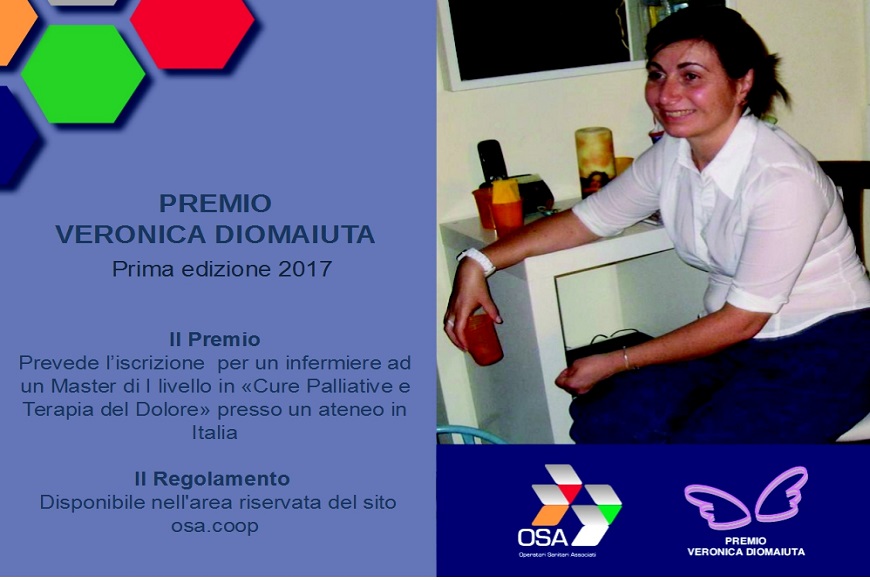OSA, un premio ai soci in memoria di Veronica Diomaiuta