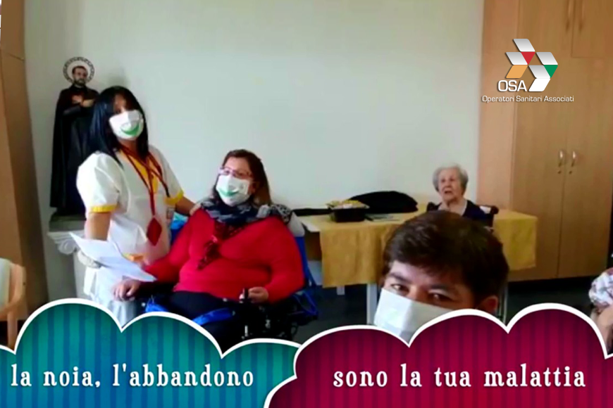 Passerà , da Villa Bianca e Casa Melissa un inno alla speranza e alla vita