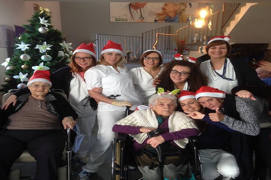Per gli ospiti di Villa Bianca e Casa Melissa una Vigilia in compagnia