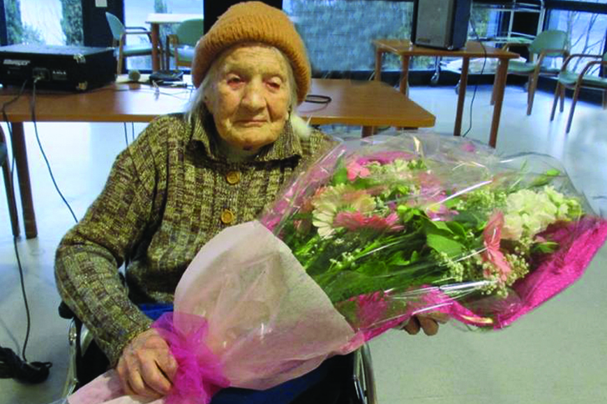 Residenza Bellagio, la signora Luciana compie 103 anni