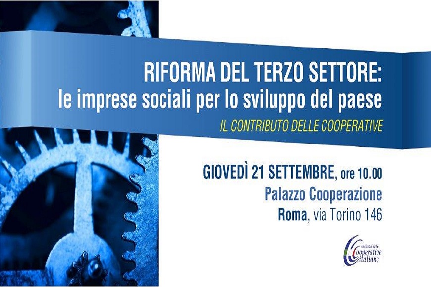 Riforma del Terzo Settore e dell’Impresa sociale, convegno a Roma