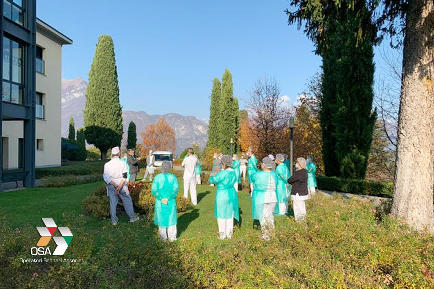RSA Bellagio, il sostegno dei familiari la ricompensa pià¹ grande