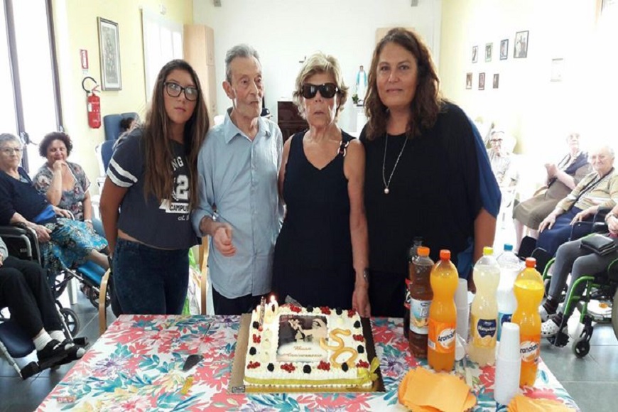 RSSA Mesagne, 50 anni di vita insieme per Mario e Caterina