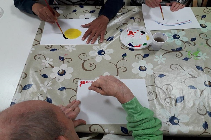 RSSA Mesagne, laboratori di pittura per esprimere se stessi