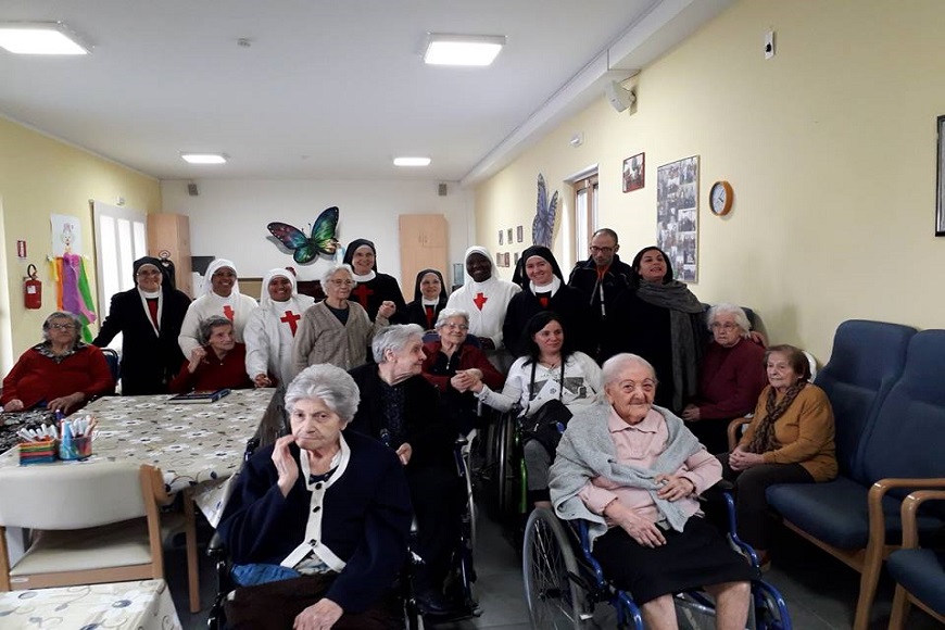 RSSA Mesagne, visita della Madre Generale delle figlie di San Camillo