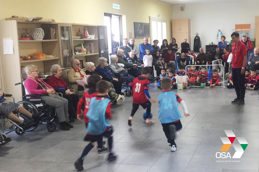 Un pomeriggio speciale grazie ad un pallone